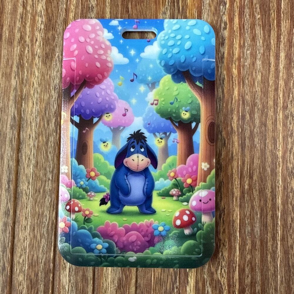 Winnie the Poohs Eeyore Badge ID Holder